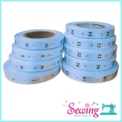 SATIN SIZE LABEL 1000PCS XXL - OA L1000 XXL